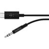 Belkin Cavo audio Belkin Rockstar 3.5mm con connettore USB-C Nero [F7U079BT03-BLK]