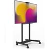 Itb Carrello Itb 800x600 per schermi 86-98" con 2 mensole max 90kg Nero [OM07194]
