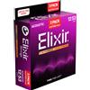 Elixir 3X Pack 16565 Acoustic 80/20 Bronze Nanoweb Pack 3 Mute di Corde per C...