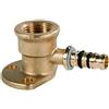 GEBERIT "Mepla Gomito C/Flangia OTT. ø20x1/2""F L.36mm"