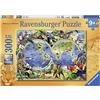 Ravensburger 13173 - Animali del Mondo, Puzzle 300 Pezzi XXL