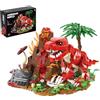 TOY PLAYER Dinosaur World T-Rex Set da costruzione, compatibile con set Lego per ragazzi di età compresa tra 8 e 14 anni, Jurassic Vulkan Era, set regalo di compleanno per ragazzi e ragazze (559 pezzi