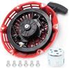 Hoypeyfiy Gruppo di avviamento a strappo per 28400-ZE1-003ZF 28400-ZH8-013YA Gruppo cavo di trazione del motore con tazza di avviamento a strappo parti di ricambio Recoil Starter Kit
