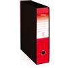 Q-Connect Registratore protocollo con custodia TOPToo Plus by Q-Connect dorso 8 cm - 28,5x35 cm - rosso - 0201043/P.RO - F09776