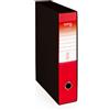 Q-Connect Registratore protocollo con custodia TOPToo Plus by Q-Connect dorso 5 cm - 28,5x35 cm - rosso - 0201043/PM.RO - F09768
