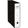 Q-Connect Registratore protocollo con custodia TOPToo Plus by Q-Connect dorso 8 cm - 28,5x35 cm - bianco - 0201043/P.BI - F09771