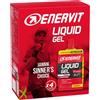 Enervit Sport Liquid Gel Citrus con Caffeina 4 Pezzi da 60ml
