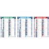 Calendario trimestrale da parete Olandese 12 fogli 28,8 x 47 cm personalizzate o neutre