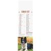Calendario cani e gatti olandese trimestrale 14 x 47 cm personalizzate o neutre