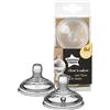 Tommee Tippee Closer to Nature Tettarelle, Flusso Variabile, 2 Pezzi