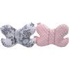 Medi Partners Cuscino per la testa per bambini, 100% Cotone/Minky cuscino cervicale per auto passeggino viaggi sonno collo