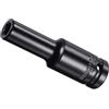 CoCud Presa Impatto Profondo, Bussola 1/2 Drive 8mm, Acciaio Cr-V Design Angoli Arrotondati 6 Punti Punta Percussione Profonda - (Applicazioni: Installazione e Rimozione Viti)