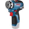 Bosch Professional 06019H3004, FlexiClick System GSR 12V-35 FC Trapano-avvitatore a Batteria, Batteria e Caricabatteria non Incluse, in Scatola di Cartone, blu, 3/8_pollice