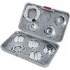 Bosch 9x Set di guide per modello PRO, in formato metrico, per fresatrici (140 x 58 mm,)