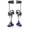 Installoo Trampoli Skywalker per costruzioni a secco, capacità di carico fino a 105 kg - trampoli per pittori - 2 molle, regolazione dell'altezza nell'intervallo 63-100 cm con CE - taglia XL