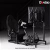Dardoo Racing Simulator Cockpit Con Supporto TV E Sedile Logitech G29 G920 G923
