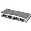 StarTech.com Hub Adattatore USB a seriale DB9 RS232 a 4 Porte con Bus Alimentato