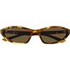 Balenciaga Occhiali da Sole BB0402S 003 Marrone/Marrone Donna 59/18/135