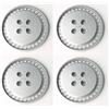 Autokit Copricerchi Coppe Fiat Panda Young Ruota Cerchio Coppa Ruote Kit per 4 Set fori