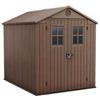 Keter casetta da giardino in resina DARWIN 6x8 MARRONE EVOTECH+