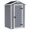 Keter casetta da giardino in resina MANOR 4x3 GRIGIO