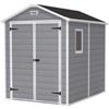 Keter casetta da giardino in resina MANOR 6x8 GRIGIO