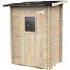 Alce Casetta da giardino in legno Bh19 Hobby Monofalda 146x98