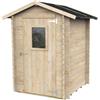 Alce Casetta da giardino in legno Bh19 Hobby 146x146 cm