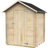 Alce Casetta da giardino in legno Bh16 Marcella 146x130 cm