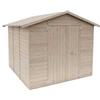 Alce Casetta da giardino in legno Stefy 238x245 cm
