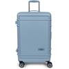 Eastpak Valigia grande Eastpak Resist'r Zip L 90L Valigia rigida da 30 kg a 4 ruote Monotone Blue