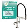 hansgrohe Talis Select M54 PowderSpray - Rubinetto da cucina con doccetta e bocca flessibile 360°, Semi-Pro, Miscelatore cucina con 3 tipi di getto e altezza bocca 210 mm, acciaio Inox, 72861800