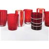 Zafferano Melting Pot Bicchiere Acqua in Vetro - Set 6 Pezzi