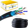 Extralink Cavo di Rete CAT5E FTP per Esterni Gel 100 m