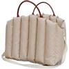 PJJUHS Trasportino Cane Auto Borsa Cuccia Cani Piccola Taglia Auto Portatile Viaggio Gatti Trasportini Antiscivolo Portatili Seggiolino Auto Cane(Ivory Yellow,L(55x42x42cm))
