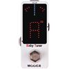 Mooer Baby Tuner Accordatore a Pedale per Chitarre e Bassi con Display LED