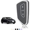 TOOMUME Cover Chiave, Guscio Chiave Adatto per Volkswagen VW Golf 8 MK8 per Cupra Born Formentor Seat Leon MK4 Ateca Tarraco Skoda Octavia Atlas, Custodia Chiavi Telecomando Copri Chiavi - Smart Key