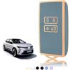 TOOMUME Cover Chiave Auto per Tessera Renault Captur 2 Clio 5 Megane 4 Zoe | Silicone Morbido, Antiurto, Anticaduta, Antigraffio, Custodia Protettiva Chiave per Kadjar Scenic 4 Austral Arkana Espace 5 6