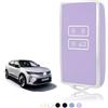 TOOMUME Cover Chiave, Guscio Chiave Carta Adatto per Renault Scenic 4 Megane Talisman Koleos Kadjar Clio Captur Espace Zoe Arkana Dacia Duster, Custodia Chiavi Telecomando Copri Chiavi - Smart Key
