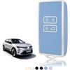 TOOMUME Cover Chiave, Guscio Chiave Carta Adatto per Renault Scenic 4 Megane Talisman Koleos Kadjar Clio Captur Espace Zoe Arkana Dacia Duster, Custodia Chiavi Telecomando Copri Chiavi - Smart Key