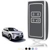 TOOMUME Cover Chiave, Guscio Chiave Carta Adatto per Renault Scenic 4 Megane Talisman Koleos Kadjar Clio Captur Espace Zoe Arkana Dacia Duster, Custodia Chiavi Telecomando Copri Chiavi - Smart Key