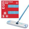 E-Cloth Deep Clean Mop Mocio Umido in Microfibra, Blu e Argento, New Version