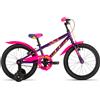 DRAG Bicicletta per bambini DRAG RUSH 18 PURPLE