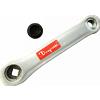 DEEPAK Pedivella per bicicletta DEEPAK 60440 150mm Silver