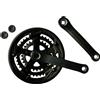 DEEPAK Guarnitura per bicicletta DEEPAK 60170 48/38/28T 170mm 3S Black