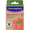 Beiersdorf CEROTTO HANSAPLAST IN STRISCIA GREEN&PROTECT M 1X6 CM 10 PEZZI