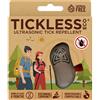 PROTECTONE Ltd TICKLESS ECO PERSONE REPELLENTE AD ULTRASUONI CONTRO ZECCHE E PULCI PER PERSONE CON COVER IN PLASTICA BIODEGRADABILE COLORE BROWN