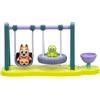 Bluey Aire de jeu Bingo et Bébé Tortue - Mini parc - Balançoires incluses