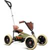 BERG Pedal-Gokart Buzzy 2 in 1 incl. asta di spinta Gokart con ruota libera, veicolo a pedale, veicolo per bambini con freno a mano, veicolo a pedale con elevato standard di sicurezza, gokart dai 2