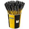 Staedtler Penna a sfera Staedtler Noris Stick punta M 1 mm nero - in barattolo da 50 pezzi - 434 09 KP5 conf. 50 pz - F09865